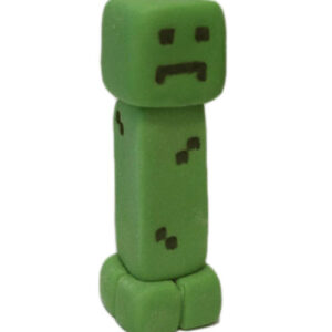 Cukrowa figurka na tort Creeper jak z Minecraft