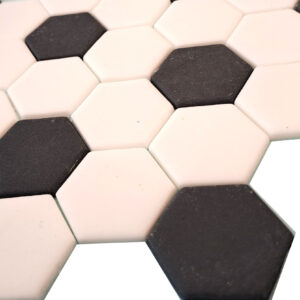 Cukrowe kafelki białe i czarne ozdoba na tort 30szt