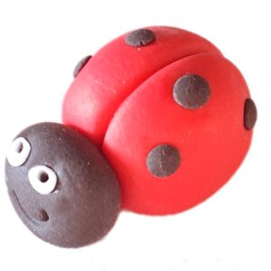 Cukrowa figurka na tort  biedronka