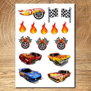 Wydruk cukrowy A4 Hot Wheels 15 elem. DIY