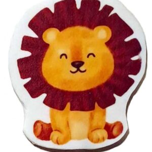 Lew na tort topper toper zwierzątka safari