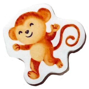 Małpa na tort topper toper zwierzątka safari