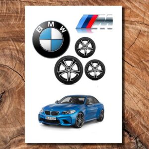 Wydruk cukrowy na tort A4 BMW samochód DIY