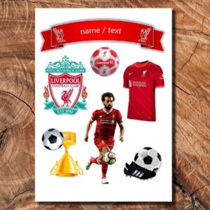 Wydruk cukrowy na tort A4 Liverpool sport DIY
