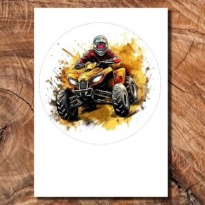 Wydruk cukrowy na tort A4 quad DIY