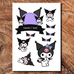 Wydruk cukrowy na tort Kuromi
