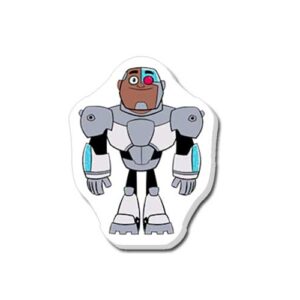 Topper toper z masy cukrowej na tort Cyborg